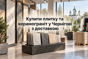Купити плитку та керамограніт у Чернігові з доставкою фото