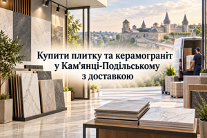 Купити плитку та керамограніт у Кам'янці-Подільському з доставкою фото