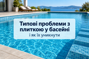 Типові проблеми з плиткою у басейні і як їх уникнути фото