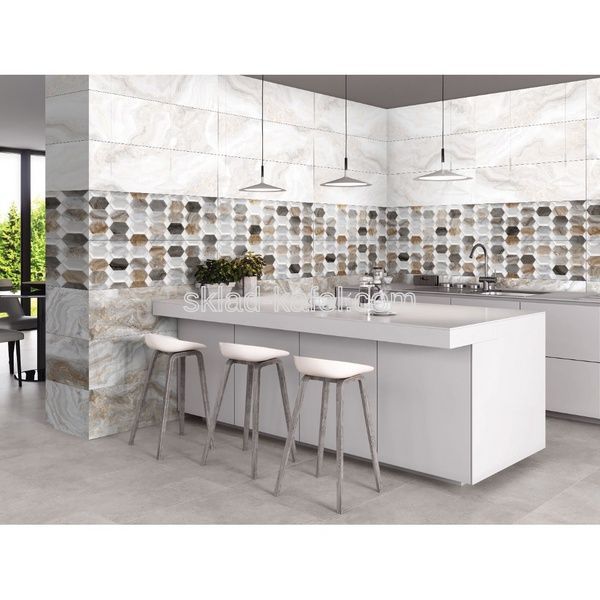 ARABESQUE GREY DARK 30*90 118984 фото