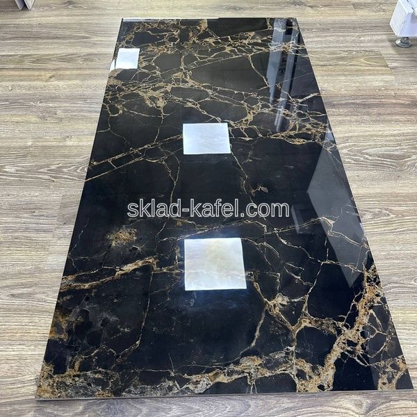 DENIA GOLD BLACK HIGH GLOSSY 60 x120 845070 фото