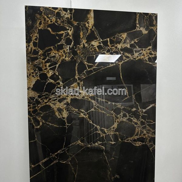 DENIA GOLD BLACK HIGH GLOSSY 60 x120 845070 фото