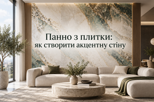Панно з плитки: як створити акцентну стіну фото