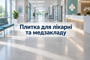 Плитка для лікарні та медзакладу: вимоги та підбір матеріалу фото