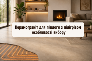 Керамограніт для підлоги з підігрівом: особливості вибору фото