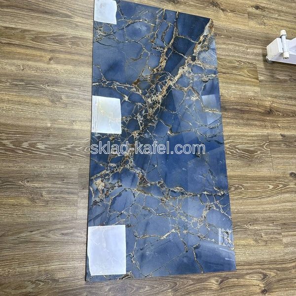 DENIA GOLD BLUE HIGH GLOSSY 60 x120 299767 фото