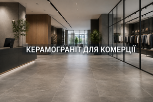 Керамограніт для комерційних приміщень з високим навантаженням фото