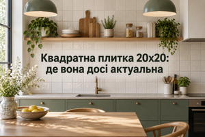Квадратна плитка 20x20: де вона досі актуальна фото