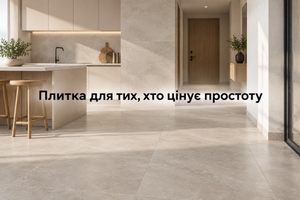 Плитка для тих, хто цінує простоту: мінімум турбот у ремонті фото