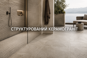 Керамограніт зі структурованою поверхнею: де використовувати фото