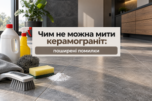 Чим не можна мити керамограніт: поширені помилки фото