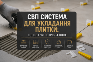 СВП система для укладання плитки: що це і чи потрібна вона фото
