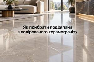 Як прибрати подряпини з полірованого керамограніту фото