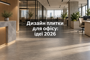 Дизайн плитки для офісу: ідеї 2026 фото