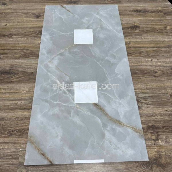 THUNDER ONYX GREY GLOSSY 60х120 425901 фото